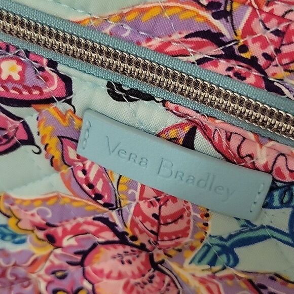 Disney Mickey Mouse and Friends Colorful Garden Iconic Vera Tote by Vera Bradley - Picture 3 of 13